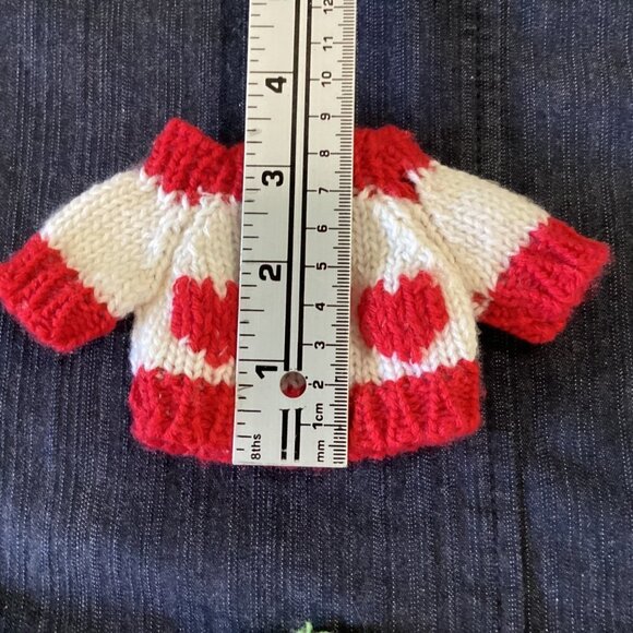 7 Stuffed Animal/Doll Knitted Sweaters - Picture 7 of 16